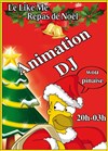 Repas de Noël + Soirée animation et DJ - 