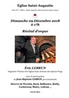 Eric Lebrun : Récital d'orgue - 