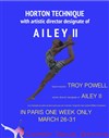 New York : Modern dance en stage à Paris : guest teacher Ailey 2 artistic director designate Troy Powell - 