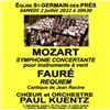 Mozart Symphonie Concertante : Faure Requiem - 