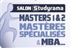 Salon Studyrama des Masters 2, Mastères Spécialisés & MBA - 