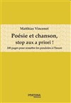 Lecture : Poésie et chanson, stop aux a priori ! - 
