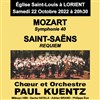 Choeur et orchestre | Paul Kuentz : Mozart, symphonie 40 / Saint-Saëns requiem - 