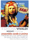 Les 4 Saisons à la bougie : Vivaldi / Mozart / Nyman par l'Ensemble Corde è Anima - 