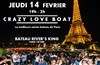 Crazy Love Boat Croisiere Tour Eiffel en mode Saint Valentin - 