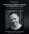 Hommage à Frédérick Martin - 