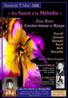 Concert Duo Rare : Contre - ténor & Harpe - 