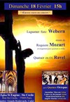 Quatuor à cordes de Webern - Mozart - Ravel - 