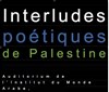 Interludes palestiniennes - 