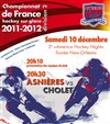 Championnat de France de Hockey sur Glace : Asnières vs Cholet - 