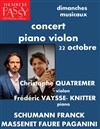 Concert Christophe Quatremer et Frédéric Vaysse-Knitter - 