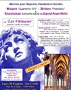 Oeuvres pour Soprano, Hautbois et Cordes : Mozart, Britten, Alan-Nihil - 