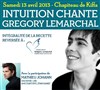 Intuition chante Gregory Lemarchal - 