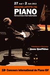 Concours Piano IDF : 15e Rencontres Internationales - 