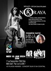 Noraya en concert avec en première partie Mina - 