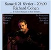 Richard Cohen | La chanson française en toute intimité... - 
