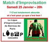 Match d'improvisation théâtrale Libap et Non-Sens - 