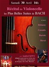 Récital de Violoncelle : les Plus Belles Suites de Bach - 
