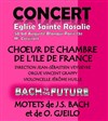 Concert Choeur de Chambre de l'Ile-de-France - 
