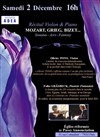 Récital Violon & Piano : Mozart, Grieg, Bizet - 