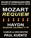 Mozart, Requiem et Haydn, Symphonie des adieux - 