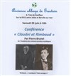 Conférence : Claudel et Rimbaud - 