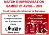 Match d'Improvisation: LIBAP - TIR - 