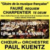 Choeur et Orchestre Paul Kuentz : Faure Requiem / Charpentier Te Deum | Vannes - 