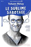 Yohann Metay dans Le Sublime Sabotage - 