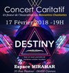 Concert caritatif par Destiny - 