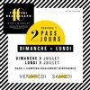 Festival Beauregard 2018 - Pass 2 jours Dimanche/Lundi - 