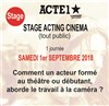 Stage acting cinéma - 