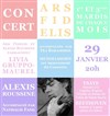 Ars Fidelis : Concert de musique de chambre jeune soliste - 