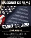 Ciné Trio Concert n° 56 : Made in USA - 
