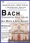 Bach: Concertos pour Violon - 