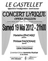 Concert lyrique - Opéra Passion - 
