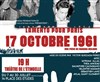 17 Octobre 1961, Lamento pour Paris - 