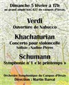 Schumann, Khatchatourian et Verdi - 