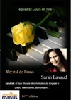 Sarah Lavaud - Récital de Piano - 