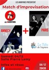 Match d'improvisation : Annecy vs Paris - 