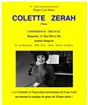 Conférence-concert Colette Zérah, piano - 