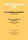 La Parenthèse Littéraire de Patricia Hostein : Irène Frain - 
