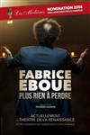 Fabrice Eboué | Nouveau spectacle - 