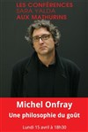 Une philosophie du goût | de Michel Onfray - 