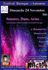 Sonates, Duos... pour soprano, mezzo-contralto & orchestre - 