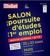 Salon de la poursuite d'études et du 1er emploi - Spécial Post Bac +2/ +3 de Paris - 