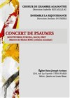 Choeur de chambre Agapanthe - Concert de psaumes - 