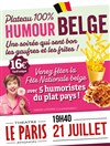 Plateau Humour 100% Belge - 