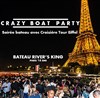 Soirée Croisiere Tour Eiffel Crazy Boat - 