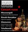 Concert Russe : Moussorgski / Rimski-Korsakov / Glazounov / Tchaïkovski - 